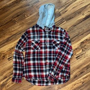 Passport Hooded Flannel